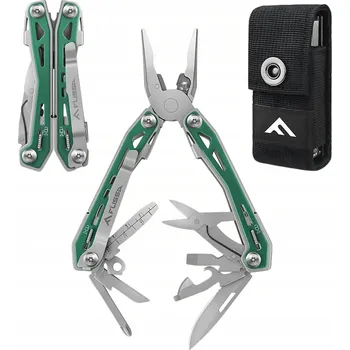 Multifunkční nůž FLISSA NŮŽ SURVIVALOVÝ 16v1 OCELOVÝ MULTIFUNKČNÍ NÁSTROJ MULTITOOL