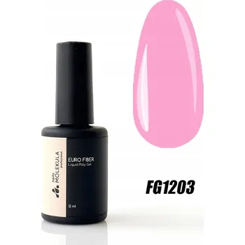 Lak na nehty Molekula Euro Fiber Gel FG1203 Pink 12 ml,