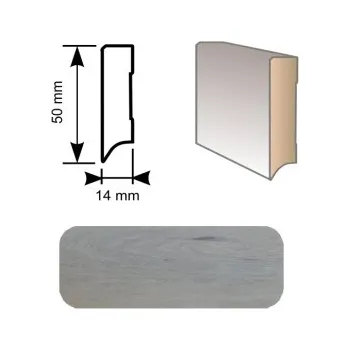 soklová lišta Soklová lišta RIGIT RS50 Dub Vápencový