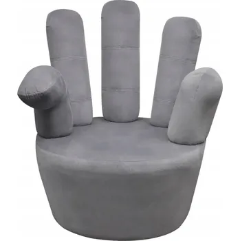 Křeslo Křeslo tradičního stylu VidaXL šedé