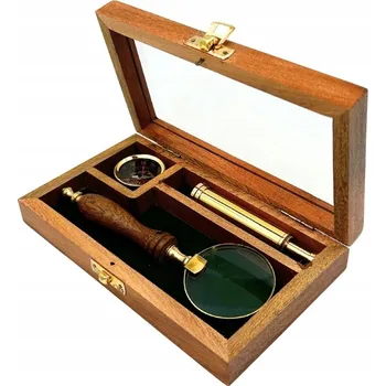 Dřevěná hračka Magnetický kompas Giftdeco NC2677AZ