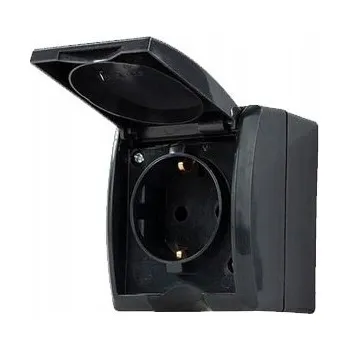 Elektrická zásuvka REV Elektrická Zásuvka černá