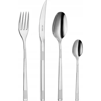 Příbor VILLA ITALIA Sada příborů pro 6 osob 24 dílů NOMEX matné