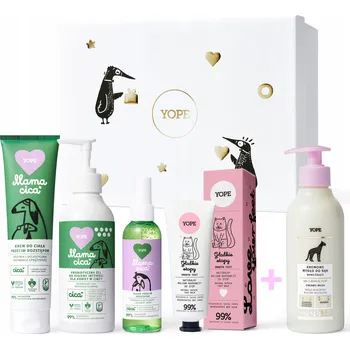Kosmetická sada YOPE Dárková sada 4 kosmetických přípravků pro těhotné ženy: mýdlo jako DÁREK
