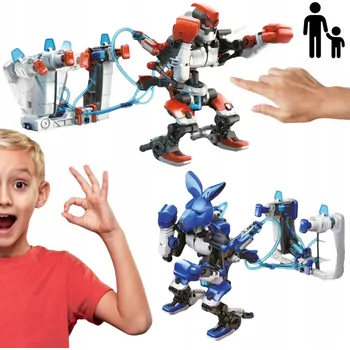 ostatní stavebnice Hračky pro děti 2 Boxující Roboti Interaktivní Stavebnice