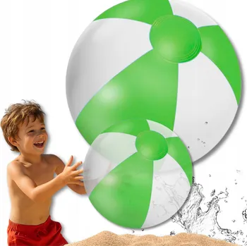 Bazén PIŁKA PLAŻOWA NAFUKOVACÍ NA BAZÉN ZAHRADA VELKÝ 53 CM ZELENÝ