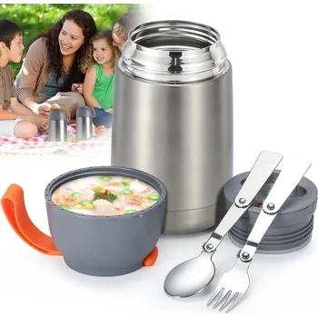 TERMOSKA NA JÍDLO, OBĚD, POLÉVKU - TERMO NÁDOBA 650ml