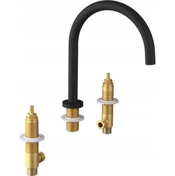 Vodovodní baterie Umyvadlová baterie stojánková Sapho černá