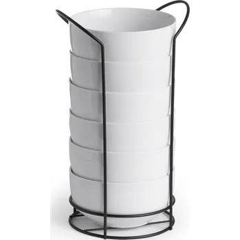 Vessia Sada 6 misek se stojanem, 800 ml