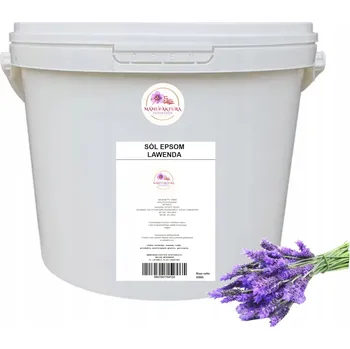 Koupelová sůl EPSOMSKÁ SŮL DO KOUPELE S LEVANDULOVÝM OLEJEM A VŮNÍ 5KG SPA