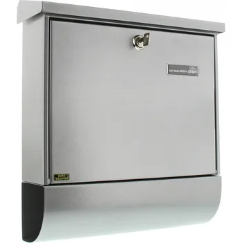 Poštovní schránka Poštovní schránka Burg Wächter s přihrádkou na časopisy, šedá