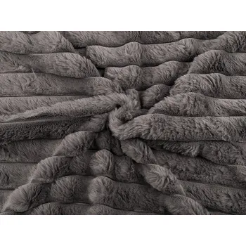 Kožešina s pruhy / imitace činčily