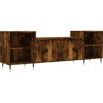 Televizní stolek TV stolek, kouřový dub, 160x35x55 cm