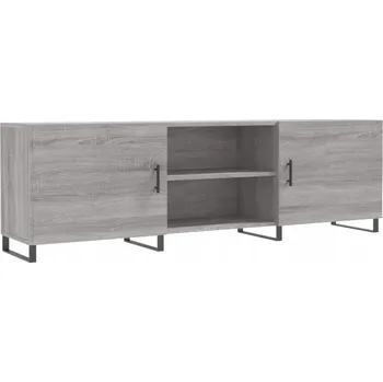 Televizní stolek TV stolek, šedý dub sonoma, 150x30x50 cm