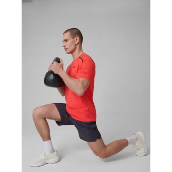 4F PÁNSKÉ TRÉNINKOVÉ KRAŤASY ŠEDÉ KLASICKÉHO STŘIHU RYCHLESCHNOUCÍ VELIKOST S