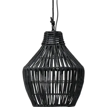 679123 - Tchibo - Solární závěsné svítidlo s textilním páskem - barva: černá