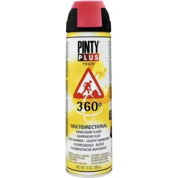 Barva ve spreji Značkovací sprej Novasol FLUO MARKER 360° červený 0,5 l