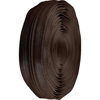 Zip Zip spirálový No 5 metráž pro jezdce typu POL, malé, 304 hnědá čokoládová