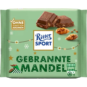 Čokoláda Ritter Sport s praženými mandlemi 100 g