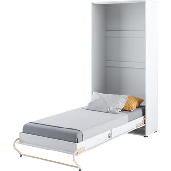 Postel Sklápěcí postel vysoká 90 Concept Pro - Lenart Bílá / Bílý Lesk 105x217 cm