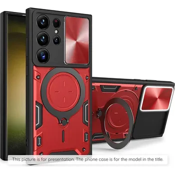 Pouzdro na mobilní telefon Techsuit - CamGuard Pro - Motorola Moto G06 - červená