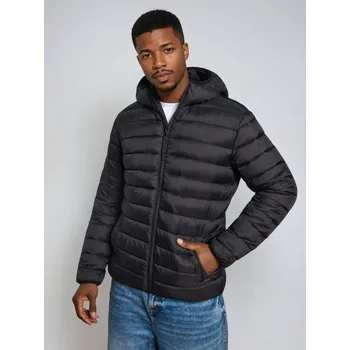 Sinsay - Péřová bunda s kapucí - černá - 161HM-99X - 161HM-99X-2XL