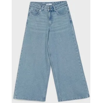 Dívčí džíny Sinsay - Džíny s širokými nohavicemi - modrá - 804HB-05J - 804HB-05J-152