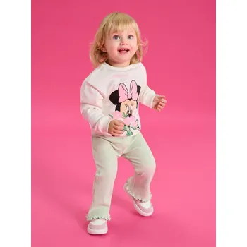 Oblečení a móda Sinsay - Souprava mikiny a&nbsp;legín Minnie Mouse - béžová - 556GX-80X - 556GX-80X-74