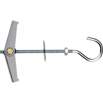 Hmoždinka Pružinové kotvy s hákem a podložkou Pirat Eddi-S M3x90mm 20ks TOX