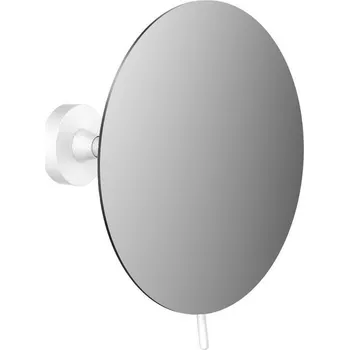 Kosmetické zrcátko EMCO CONCEPT WHITE kosmetické zrcátko 200 mm, zvětšovací, matná bílá