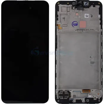 Náhradní díl pro mobilní telefon LCD display + dotyková deska + přední kryt pro Samsung Galaxy A17 4G A175, black (Service Pack)