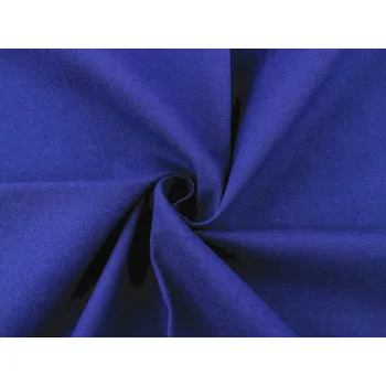 Bavlněná látka / plátno jednobarevná, střední, 23 (25) modrá královská