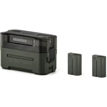 Tilta DMW-BLK22 Charging Station Battery Kit (2 Batteries) - Green