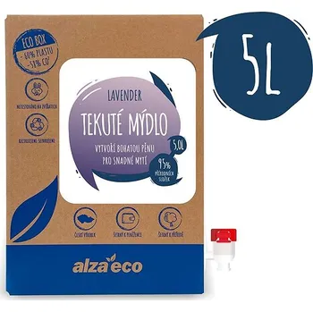 Péče o ruce AlzaEco Tekuté mýdlo Lavender 5 l