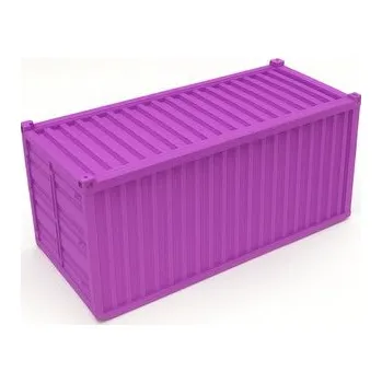 Úložný box Organizér - Fialový lodní kontejner Velikost Maxi