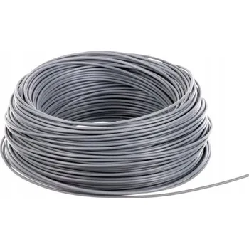 elektrický kabel Instalační kabel H05V-K 1žilový šedý 29119 /100m/