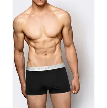 Boxerky Pánské boxerky 012 black - Atlantic černá L