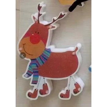 Vánoční dekorace LED světýlka závěsná vánoční dekorace sob kvalitní provedení