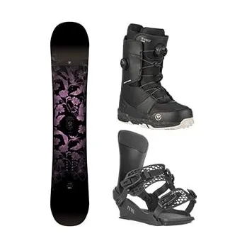 Snowboard Gravity Empire komplet 2026 dámské + vázání* délka_prkna velikost_vázání*