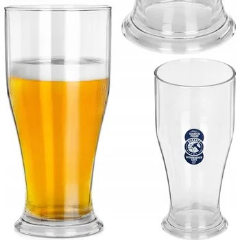 Sklenice Pivní Sklenice sklenice na pivo, opakovaně použitelná, pikniková, turistická, nerozbitná