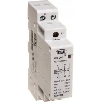 Stykač Kanlux Ideal modulární stykač, ovládání 230VAC KMC-20-11 IP20 23244