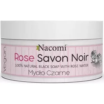 Mýdlo Nacomi Savon Noir Růžové Černé Mýdlo 125 g