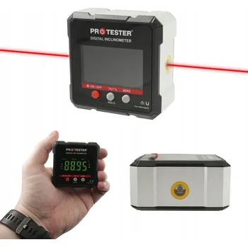 Úhloměr Digitální úhloměr PROTESTER 5341-90 57