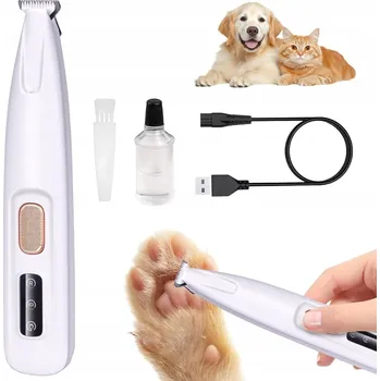 Kosmetika pro psa ELEKTRICKÝ ZASTŘIHOVAČ PRO ZVÍŘATA PSA A KOČKU MINI STROJEK NA STŘÍHÁNÍ DRÁPKŮ