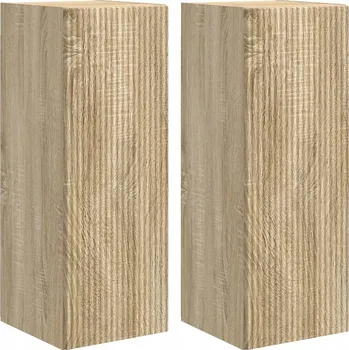 Televizní stolek TV stolek 2 ks Sonoma 30 x 31 x 80 cm