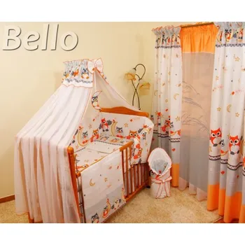 Příslušenství pro dětskou postel a kolébku Souprava do postýlky 12 dílů - model 2