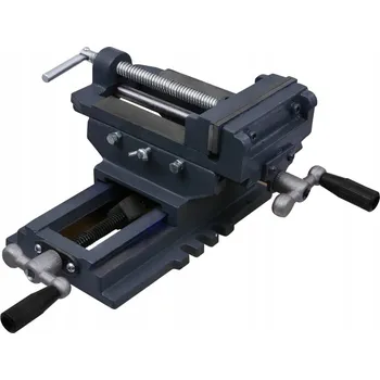 Svěrák Křížový svěrák litinový, čelisti 130 mm, rozevření 127 mm, posuv 95 mm