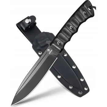 Kuchyňský nůž Nůž NEDFOSS BLACK PHOENIX Survival 15CM G10 Kydex Outdoor