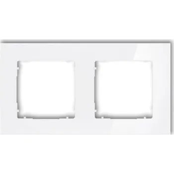 Dvojitý Rámeček Karlik bílý