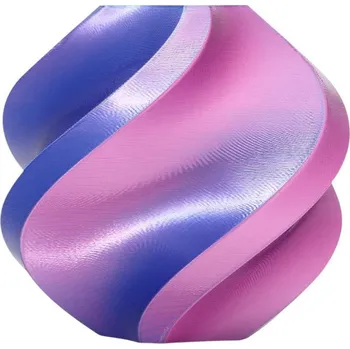 3D tisk Bambu Lab PLA Silk Dual Color vlákno 1,75 mm 1 kg – součástí balení s opakovaně použitelnou cívkou – Neon City